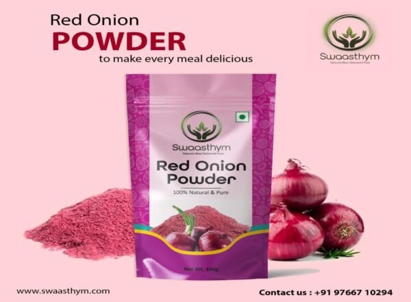 Red Onion Powder – Pure, Savory & Convenient