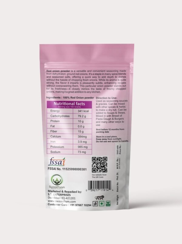 Red Onion Powder – Pure, Savory & Convenient - Image 3